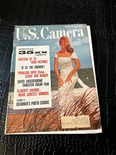 MARCH 1958 US CAMERA magazine - GLAMOUR - PINUP cover