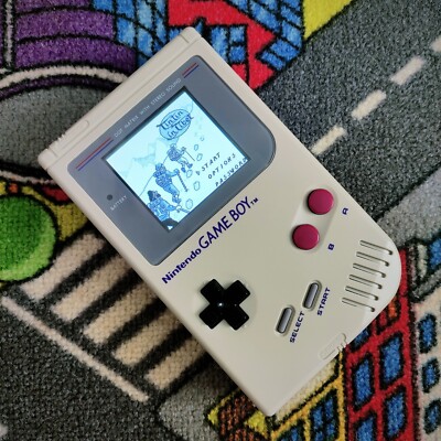 Nintendo game boy classic bright IPS v4 screen gameboy DMG-01 dmg