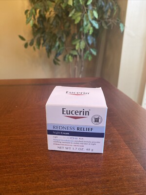 SEALED Eucerin Redness Relief Dermatological Skincare Night Creme Night Cream
