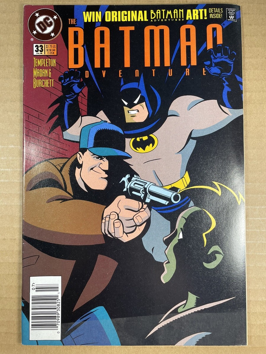 BATMAN ADVENTURES #33 (1995) NEWSSTAND KEY! 1ST APP GREY GHOST FOX