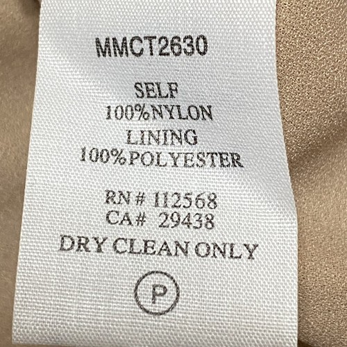 MM Couture ärmelloses Top Pailletten Spitze Schlitz hinten Small neu mit Etikett Partywear schwarz - Bild 8 von 8