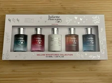 JULIETTE HAS A GUN PARFUMS DELUXE MINIATURES COLLECTION 5X8ML. -1.35 FL OZ. NIB