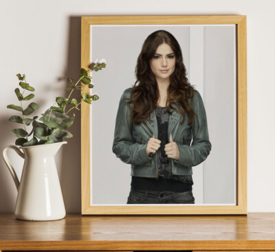 Menschliches Ziel Janet Montgomery: 10''x8'' professionelles Foto