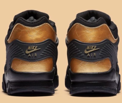 Nike Air Trainer 3 Premium Black Metallic Gold Bo Jackson SB50