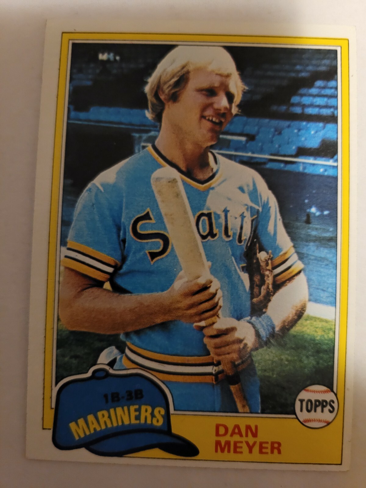 1981 TOPPS DAN MEYER #143 EX/NM