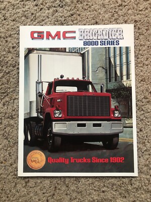 1980 GMC Heavy-duty trucks sales literature. 