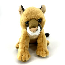 Juguete de peluche Wild Republic Mountain Lion puma gato salvaje ¡BONITO!