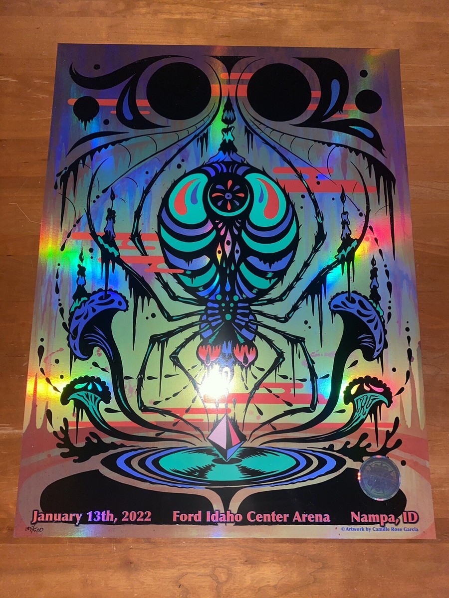 Tool Poster 1/13 2022 Ford Idaho Center Nampa Camille Rose Garcia