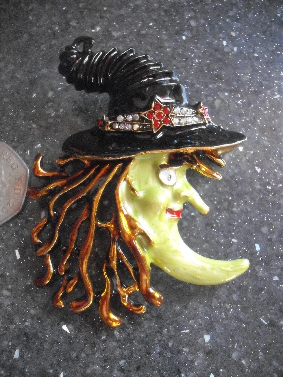 Witch brooch cheap