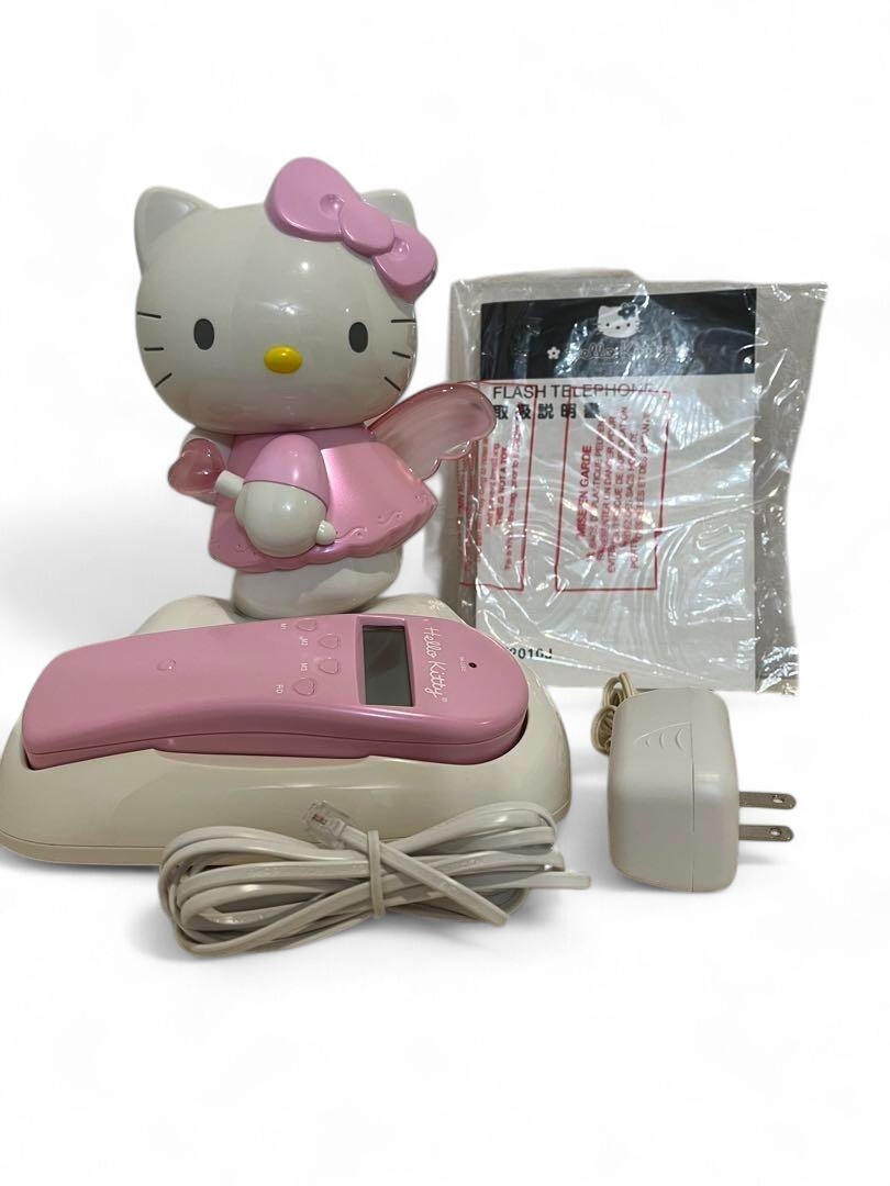 激レア】HELLO KITTY Flash Telephone ピンク
