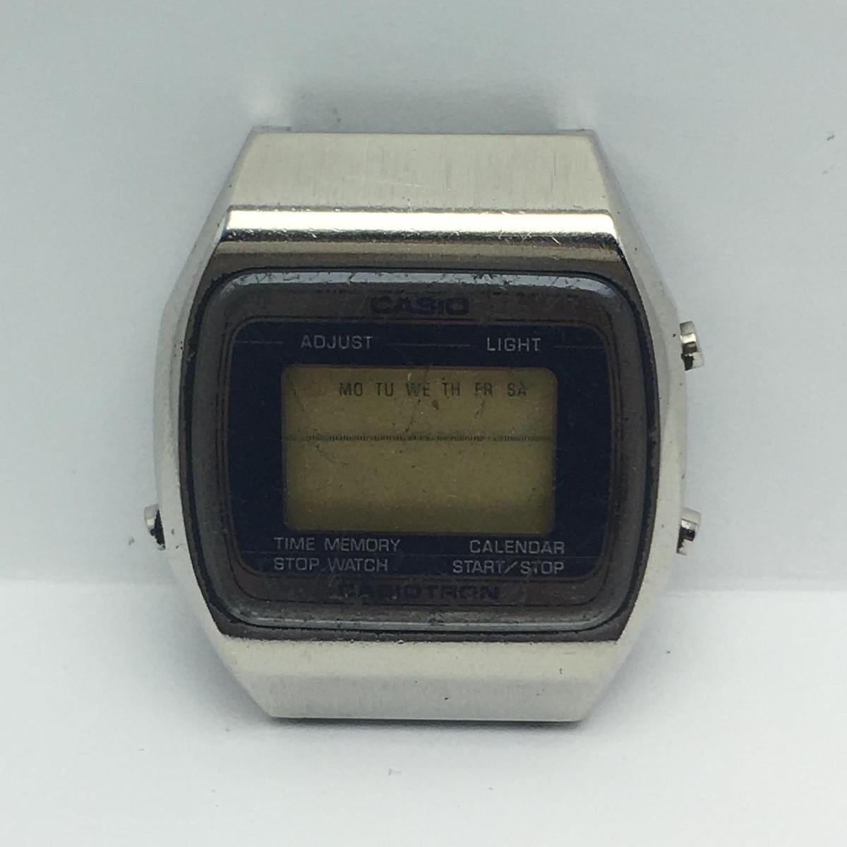 Casio S-17 Casiotron Digital Vintage Men's Watch For Parts