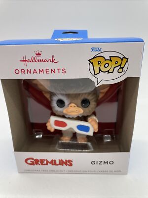 New Hallmark Gremlins Gizmo 3D Funko POP! Christmas Ornament