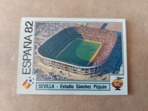PANINI ESPANA 82 FIGURINA N°  15 - STADIO SEVILLA - SPAGNA - NUOVA (2383)