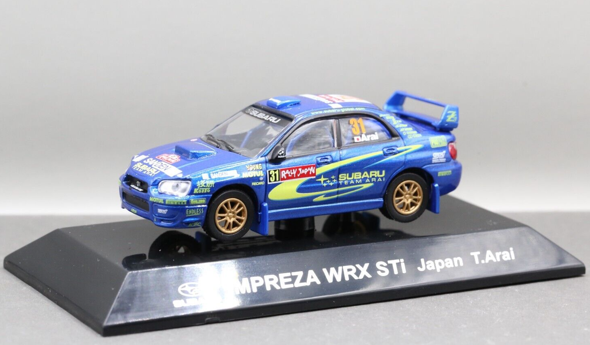 ミニカー RALLY CAR COLLECTION SS4 SUBARU 1/64 Cm's 1/64 Rally Car T.Arai Collection Subaru Impreza GD WRX