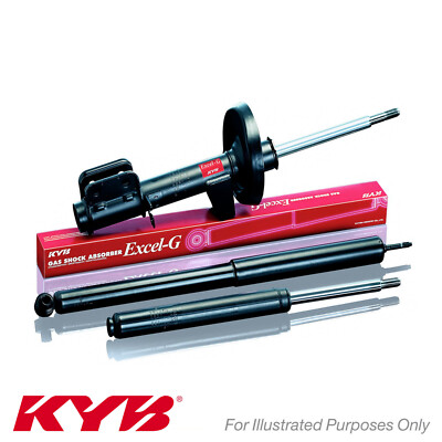 KYB Gas-A-Just Front Shock Absorber Set – Left+Right For Jaguar, Direct Fit