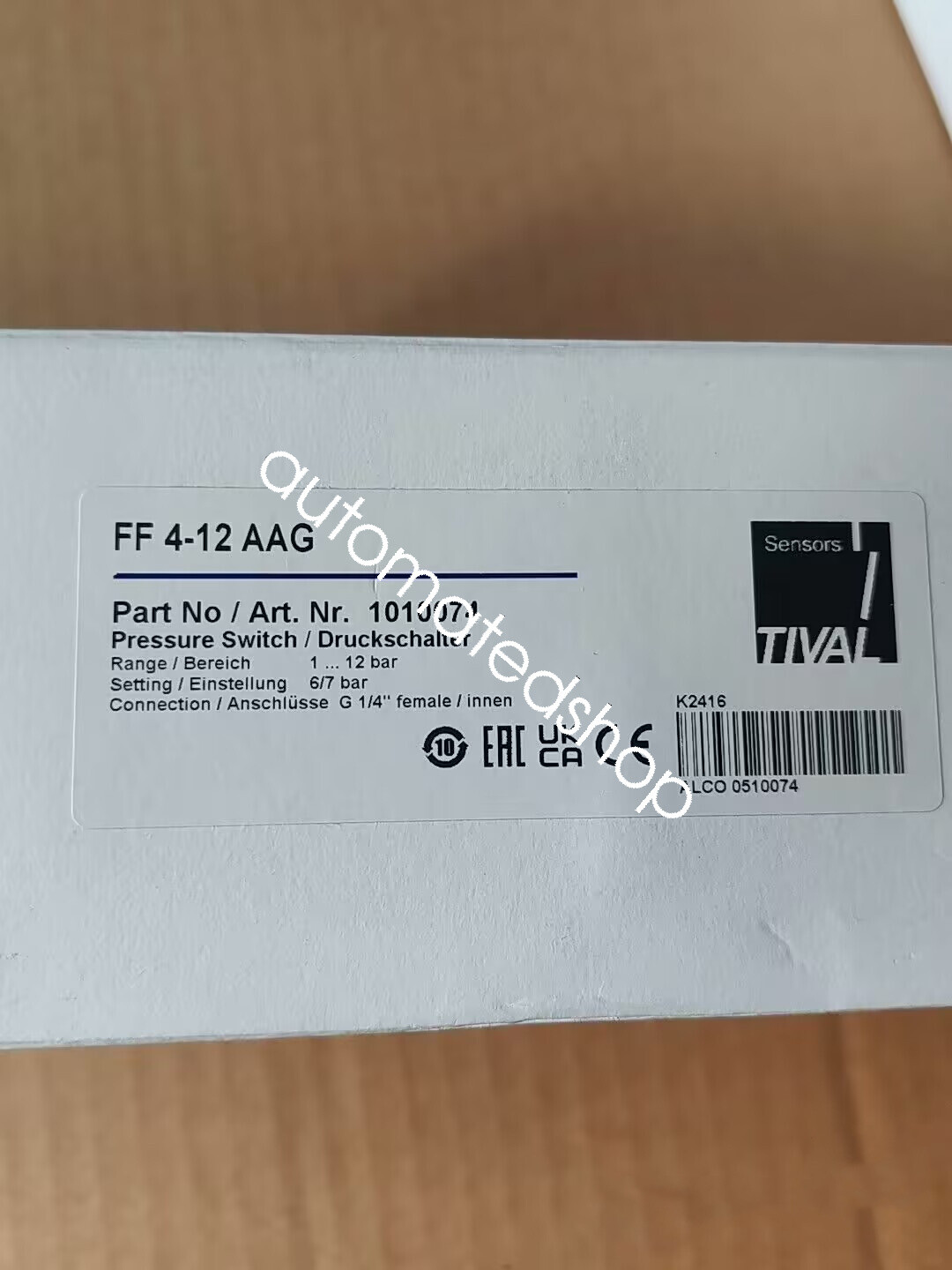 1PC NEW FF 4-12 AAG Pressure Switch Shipping DHL or FedEX