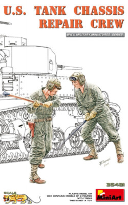 MiniArt 35481 US Tank Chassis Repair Crew - 1:35