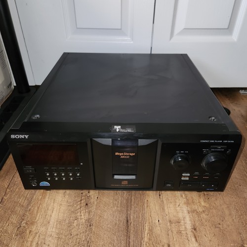Sony CDPCX355 300 Disc Mega Storage CD Changer Player No Remote FOR