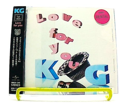 Love for you [CD][OBI] KG /duet with May J., duet with NOKKO / R&B /J-POP /JAPAN - Picture 1 of 2