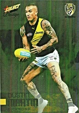 2020 SELECT PRESTIGE DUSTIN MARTIN #150 RICHMOND SILVER FOOTBALL CARD
