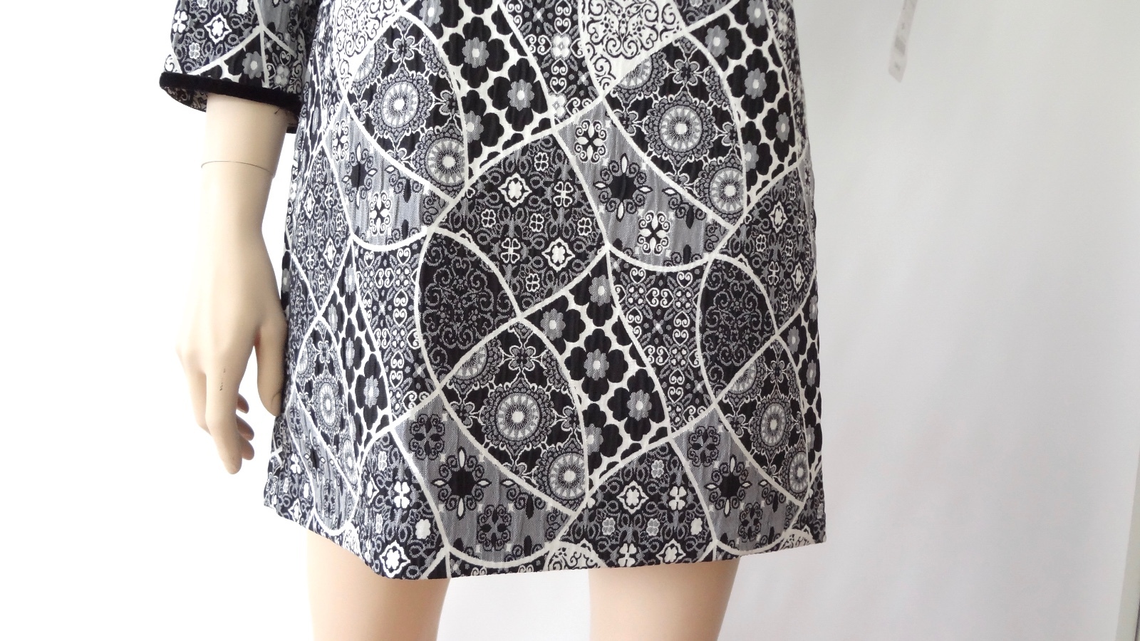 ZARA Women Dress Special TRAFALUC DRESS . Black/White . NWT . Limited image 3