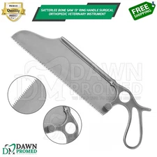 Satterlee Bone Saw 13″ Ring Handle Orthopedic Surgical Veterinary Inst German Gr