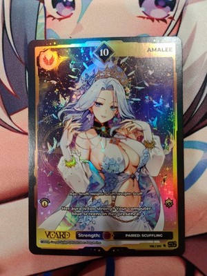 VCard Divine Chaos 1st Edition || Amalee (175/271) || Holofoil 10 UR
