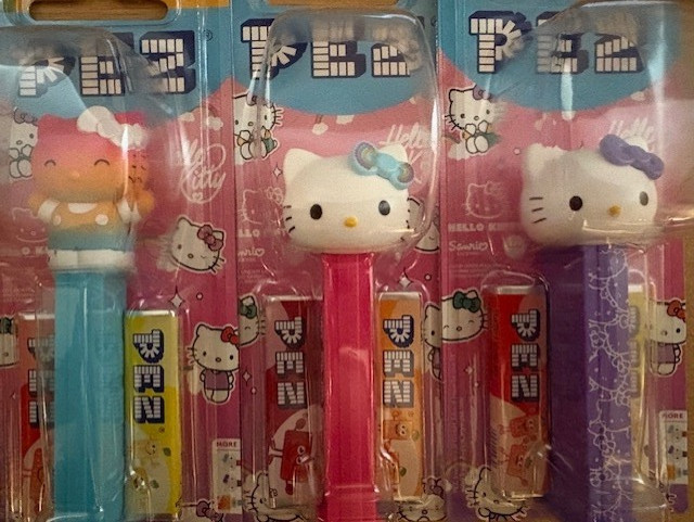 Hello Kitty 2025 Pez Dispenser Various Characters MOC