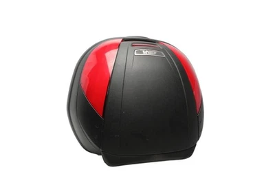 Top case rouge avec réflecteur, serrure et clé. Suzuki DL 650 V-Strom WVB1 04-06 - Photo 1/4