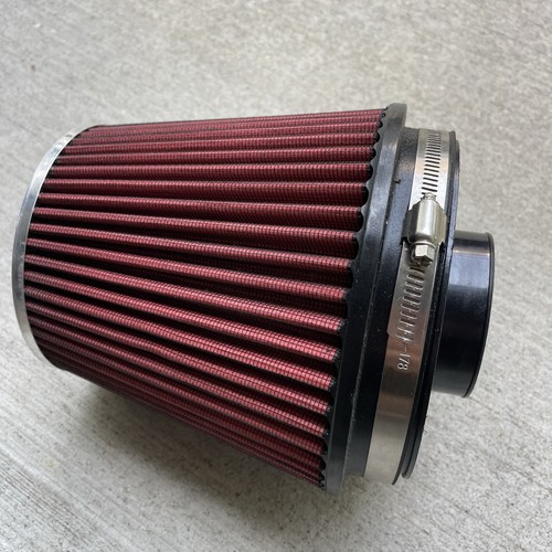 K&N RU-1042 Universal Round Tapered Performance Washable Air Filter for Intake