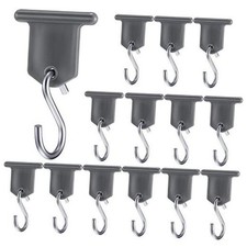 Pieces RV Awning Hooks for Lights Camping Awning Accessory Hangers Plastic 14
