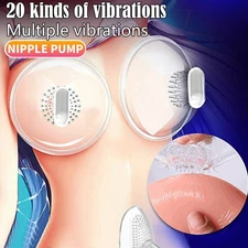 3 in 1 Nipple Vibrator Breast Sucking Clitoris Sucker Massager Sex Toy for Women