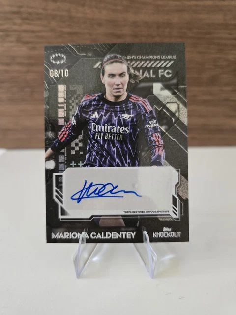 2025 Topps UEFA Women’s Champions League Knockout - Mariona Caldentey Auto /10