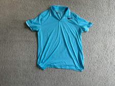 Nike Golf Dri-Fit Polo Shirt Men's XL Blue