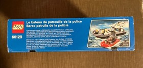 LEGO CITY Police Patrol Boat 60129 Mint Condition Factory Sealed 2016 Retired