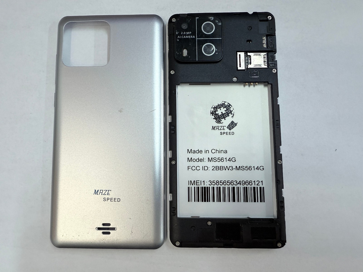 UNLOCKED MAZE SPEED MS5614G 4G LTE ANDROID SMART PHONE *CRACKS