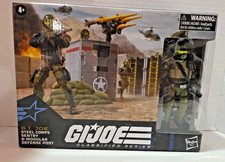 G.I. Joe Classified Steel Corps Sentry w  Modular Defense Post  175 New Sealed