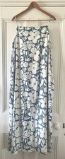 Marimekko X Uniqlo Womens White & Blue Floral Camisole Maxi Dress L UK 14 EU 42