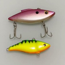 Rapala Rattle Trap Vintage Saltwater Lure 2-Pack, Old American Bait