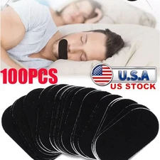 100x Mouth Patch Tape Strip Advanced Gentle for Better Nose Improved Breathing