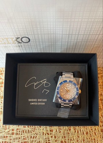 Seiko Prospex Shohei Otani Limited Edition SBDC222 Diver 2026 Japan Only