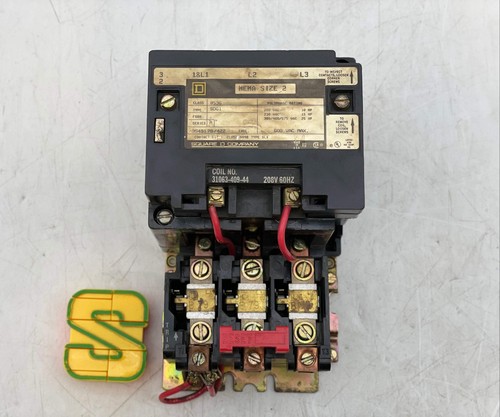 Square D 8536SDG1V08S Size 2 Starter w/ 208V Coil (Used)