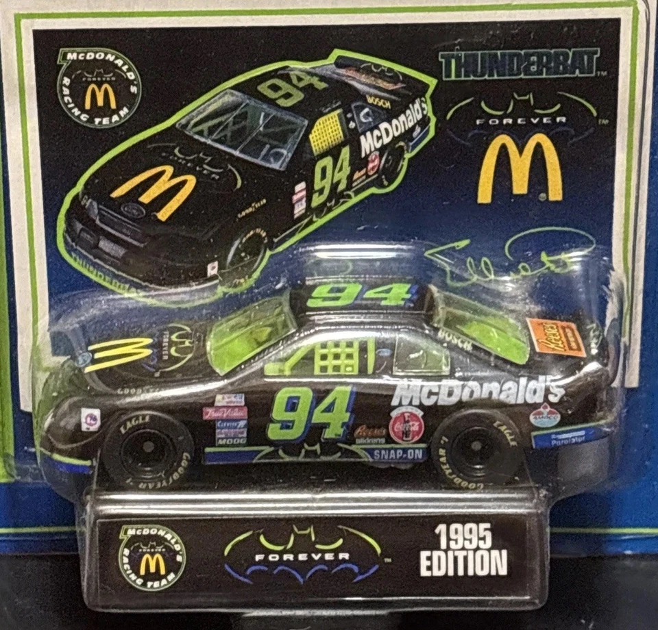 Lote de 2 autos NASCAR 1995 fundidos a presión sellados en paquete coleccionables Foto 3 de 4