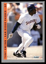 Tony Gwynn 1993 Fleer #28 San Diego Padres MLB READ FREE SHIPPING AutographDen