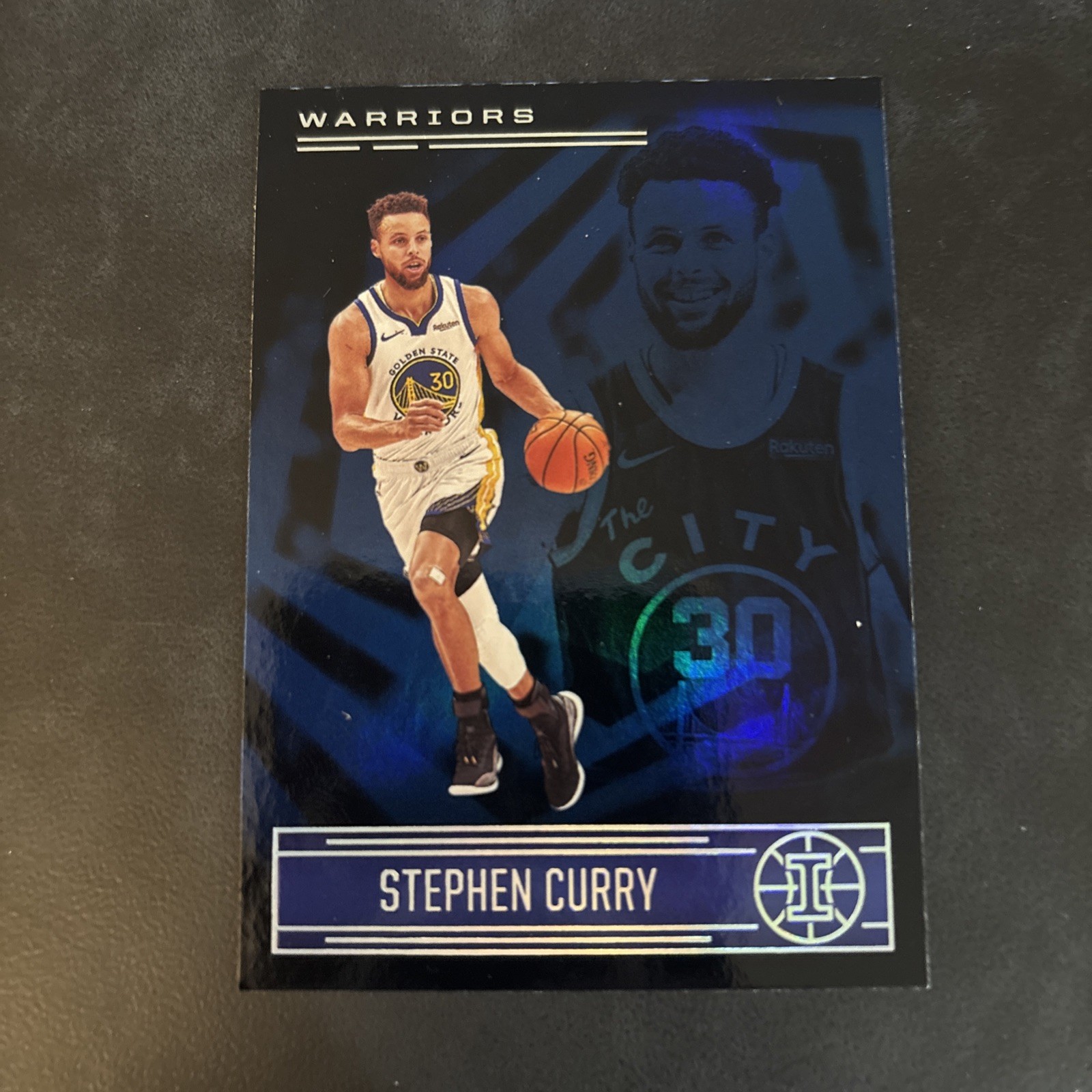 2020-21 Panini Illusions - Stephen Curry #73 Trophy Collection Sapphire