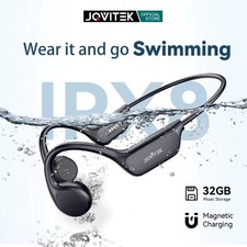 Bone Conduction Headphones,Open-Ear Design Bluetooth 5.4 Comfortable  Swim Safe