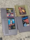 Lot Of 4 Nintendo NES Game Cartridges as is