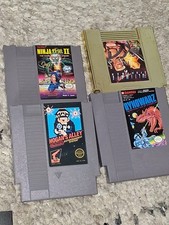 Lot Of 4 Nintendo NES Game Cartridges as is