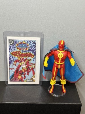 Kenner Super Powers Red Tornado Action Figure Unplayed Complete w/Cape 1985
