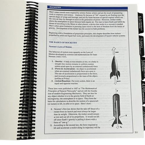 US Space Camp US Space Academy Reference Manual Alabama Rocketry NASA Aerospace - Picture 6 of 8